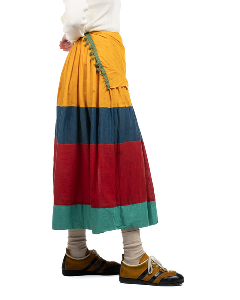 Antique Paneled Skirt