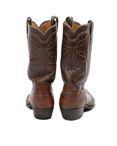 1970s Patinaed Cowboy Boots