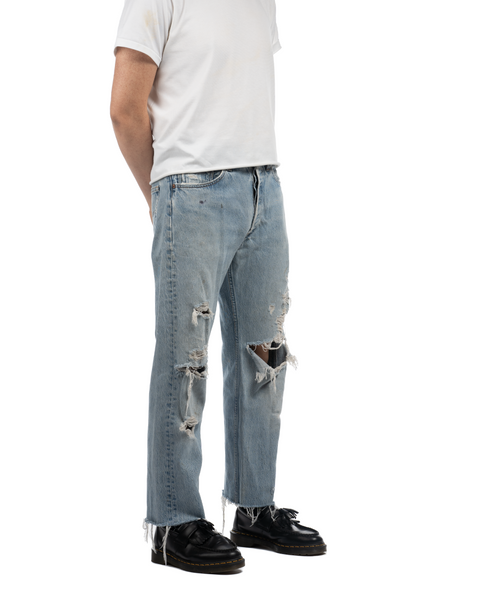 90's Thrashed Levi's 501 Denim - 30" x 26"