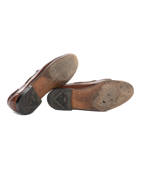 1980s Leather Loafers