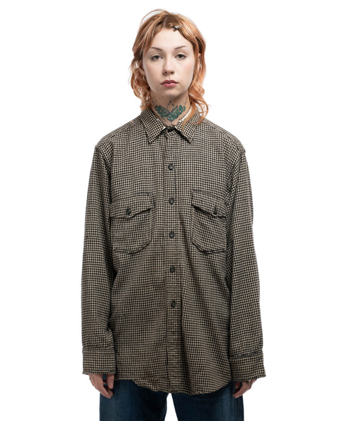 60's Thrashed LL Bean Flannel - Large