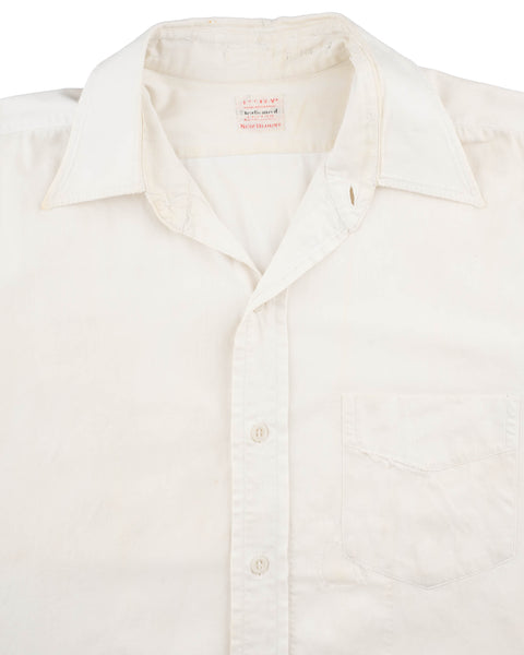40's Repaired Button-up Shirt - Medium