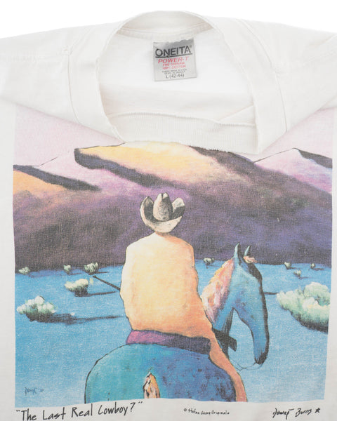 80's Cowboy Art Tee - Large