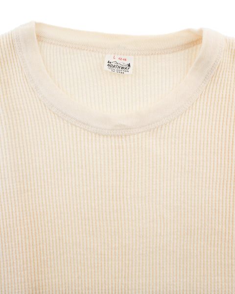 70's Waffle Thermal Tee - Medium