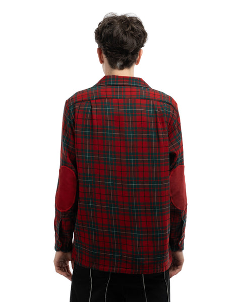 1950s Pendleton Plaid Loop Collar