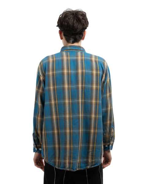 60's Penney's Heavy Cotton Flannel - Large