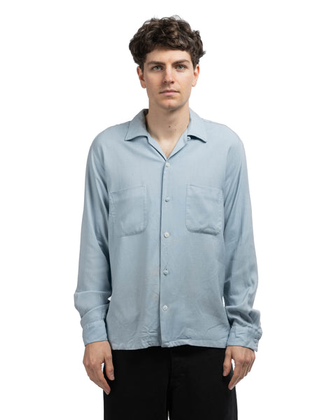 60's Loop Collar Shirt - Medium