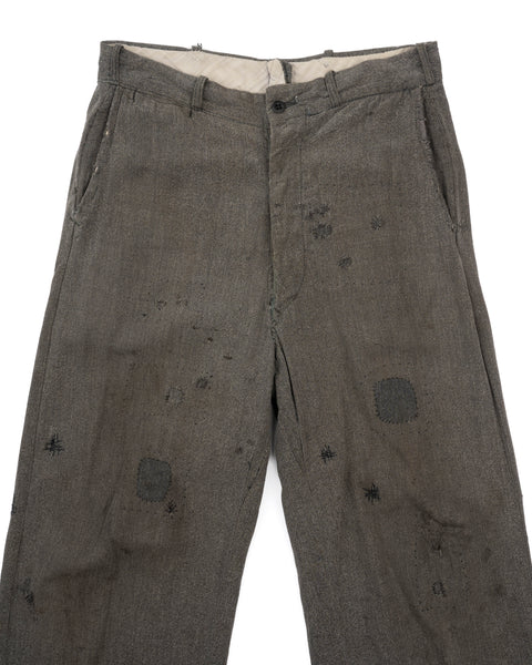 40's Salt & Pepper Work Pants - 29" x 29"