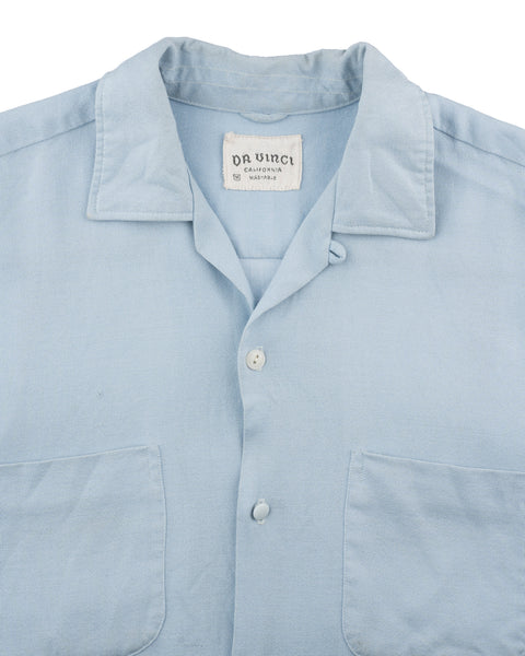 60's Loop Collar Shirt - Medium