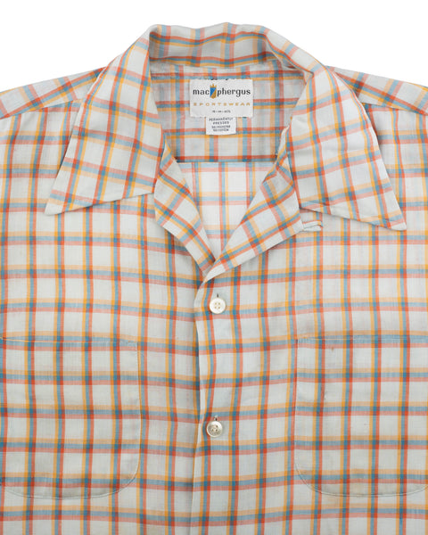 60's Loop Collar Shirt - Medium
