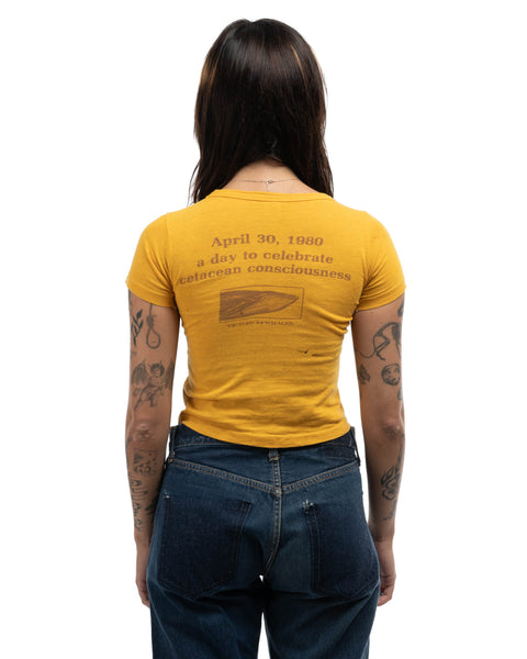 70's Save the Whales Tee - XS