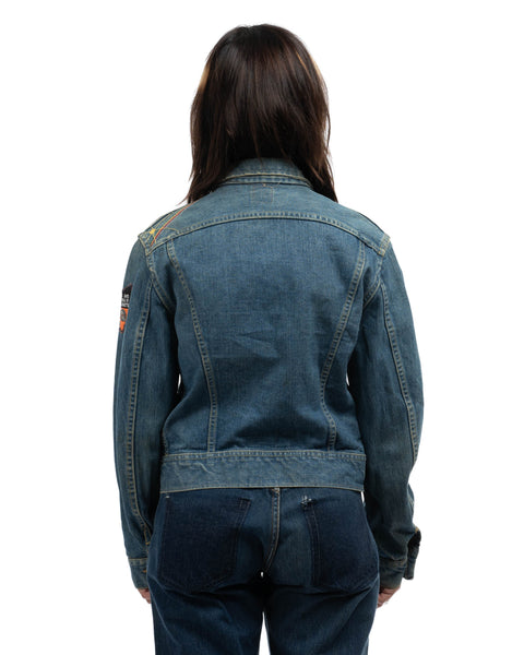 1970s Embellished Lee 101-J Denim Jacket