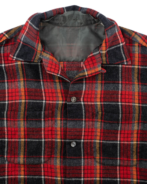 70's Loop Collar Flannel - Medium