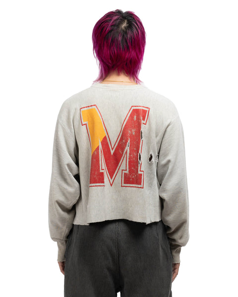 90's Cropped Champion Reverse Weave - XL