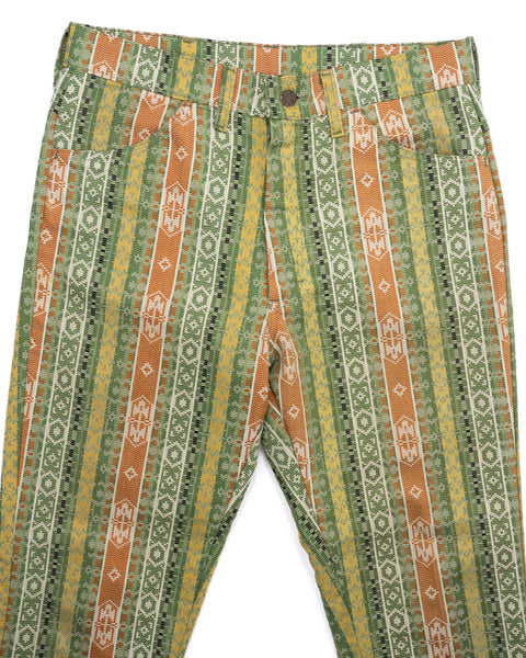 70's Patterned Pants - 33" x 28"