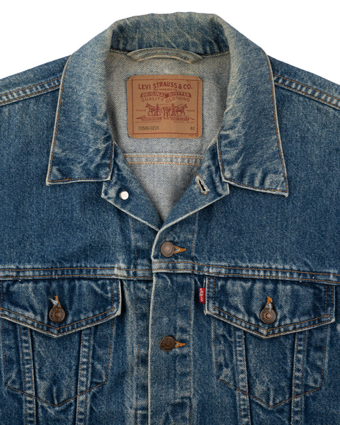 90's Harley Levi's Trucker Jacket - Large