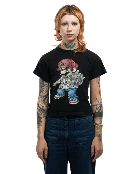 Y2K Gangster Mario Tee - XS