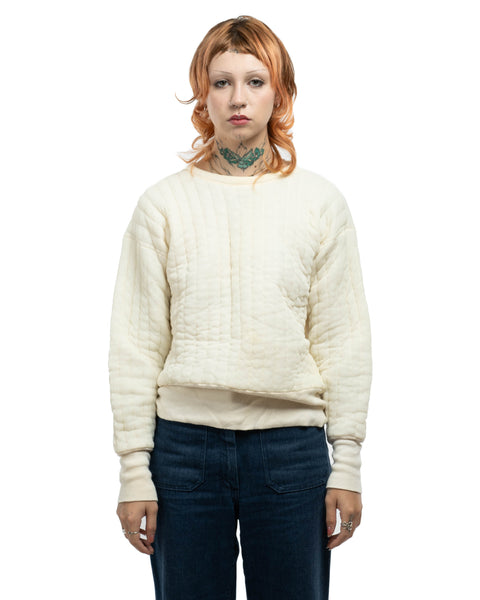 60's Quilted Sweatshirt - Large