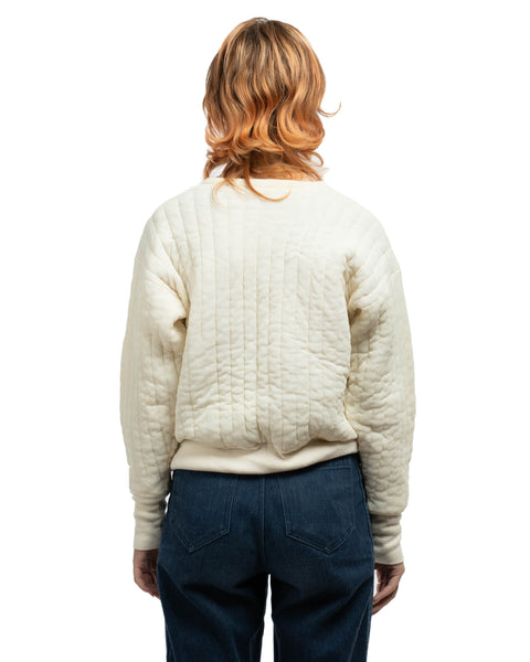 60's Quilted Sweatshirt - Large