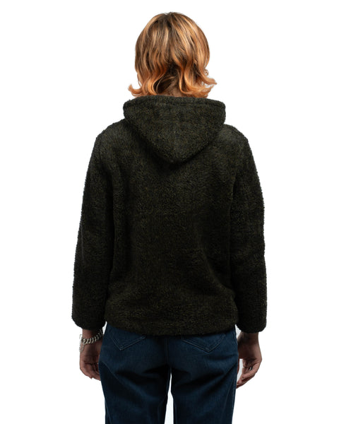 60's Fuzzy Hooded Jacket - XS