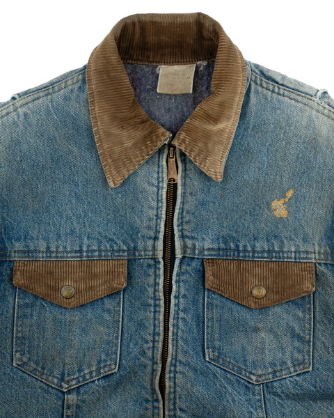 70's Denim Trucker Jacket - Medium