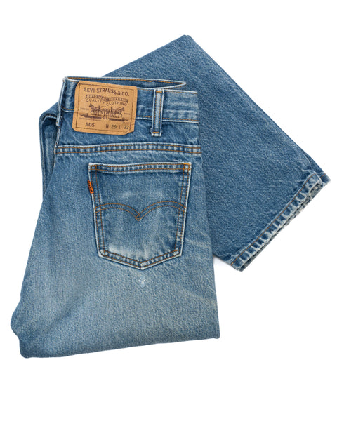 90's Levi's 505 Denim - 28" x 33"