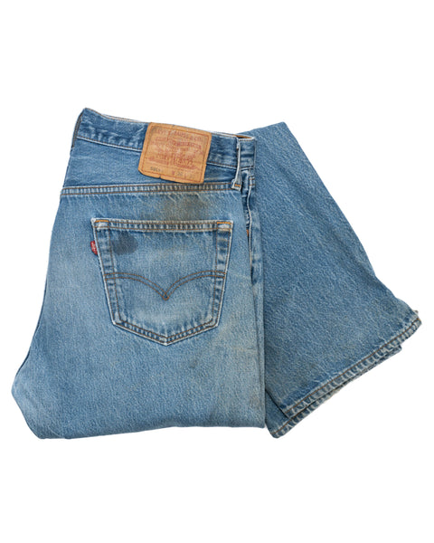 90's Levi's 501 Denim - 34" x 33"
