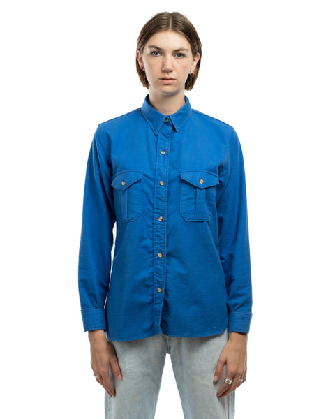 80's Eddie Bauer Chamois Shirt - Small