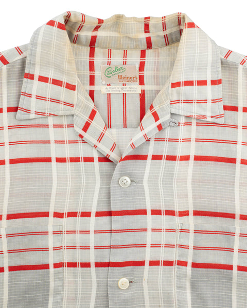 50's Loop Collar Shirt - Medium