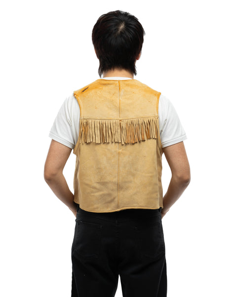 60's Buckskin Vest - Medium