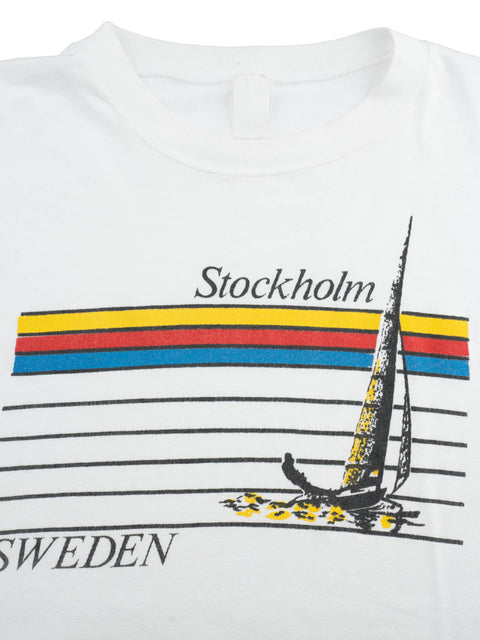 80's Stockholm Tee - Large