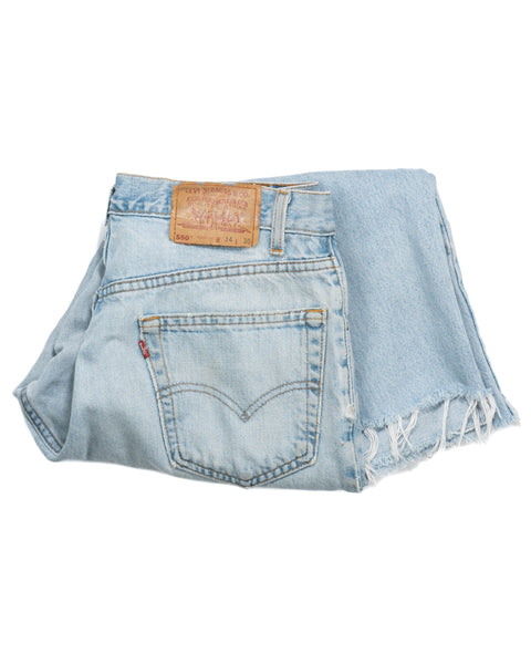 90's Levi's 550 Denim - 33" x 23"