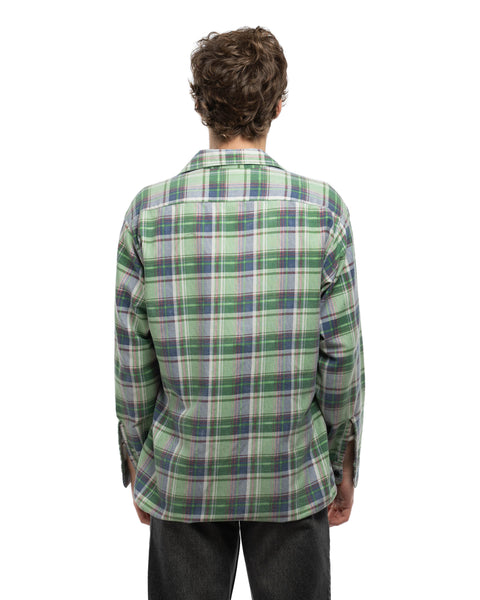 70's Cotton Flannel Shirt - XL