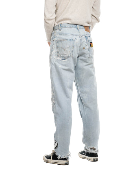 90's Levi's Patched Denim - 35" x 32"