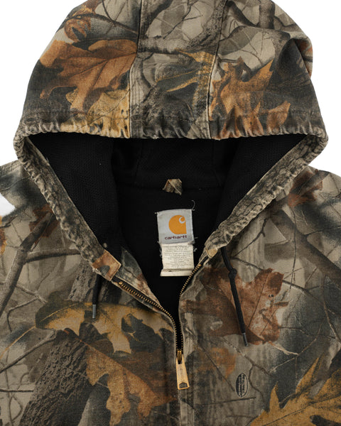 90's Carhartt Realtree Camo Hooded Jacket - XL