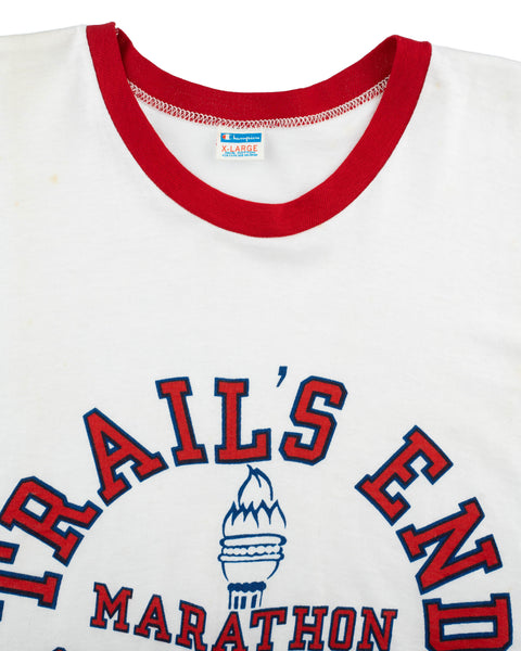 70's Trail's End Champion Blue Bar Tee - XL