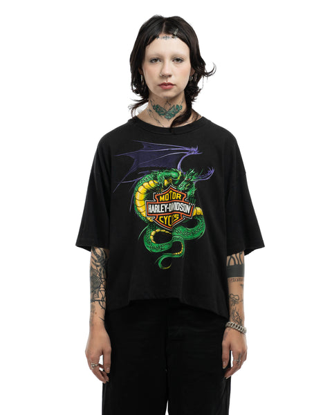 90's Boxy Harley Tee - Large