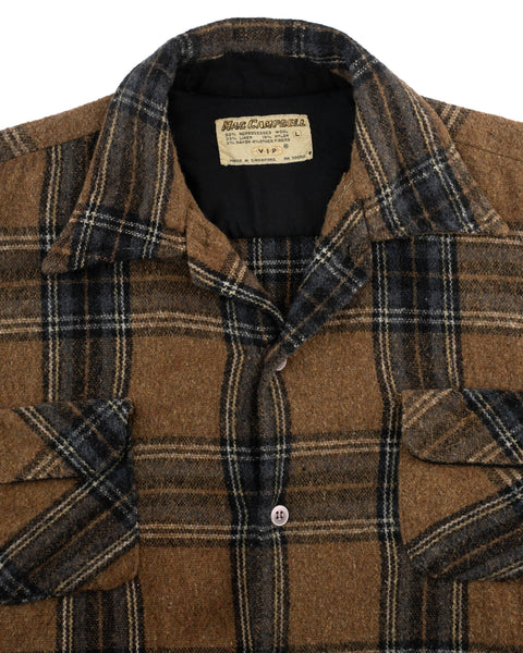 70's Wool Flannel - Medium