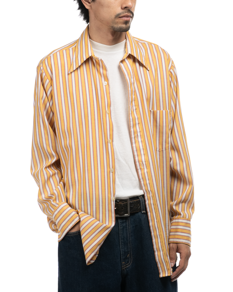 1970s Striped Button-Up Shirt