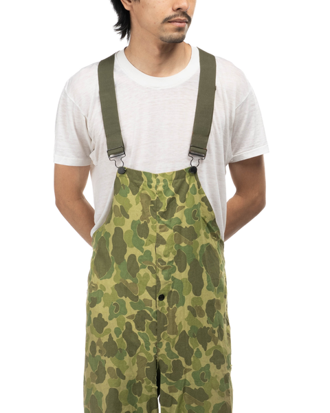 1950s HBT Camo Bibs