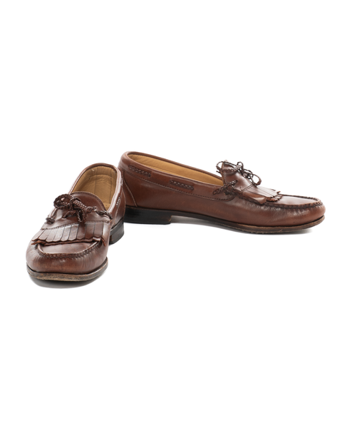 1980s Leather Loafers