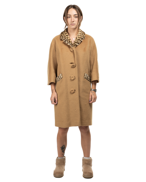 1950s Cheetah Fur Coat