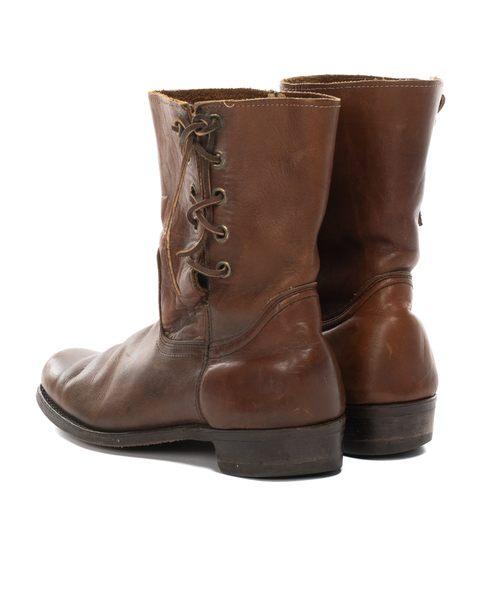 1970s Side-Lace Boots