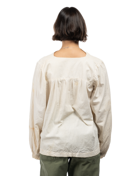 Antique Nut Button Blouse - Medium