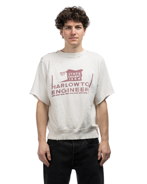 60's Basketball Champs Short Sleeve Crewneck - Large