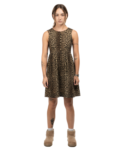 1970s Cheetah Print Dress