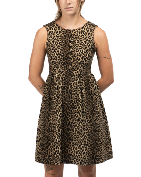 1970s Cheetah Print Dress