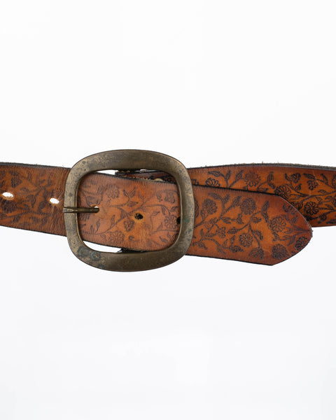 70's Floral Belt - 29"-33"