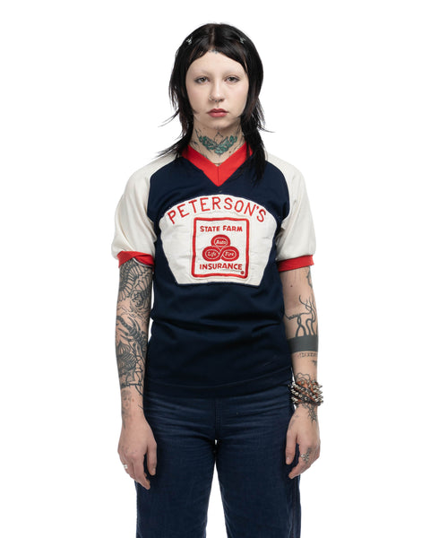 70's Russell Insurance Jersey Tee - XS