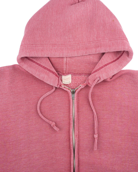 60’s Salmon Zip Hoodie - Medium